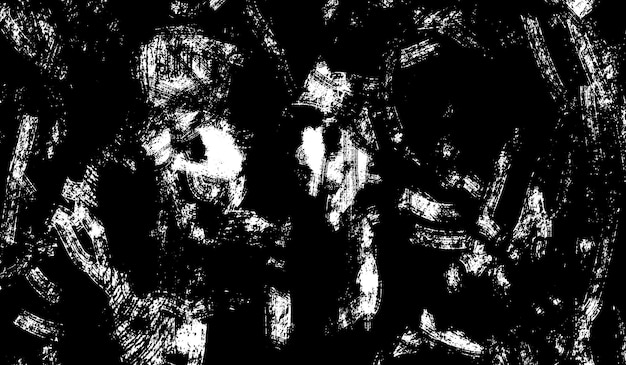 Zwart-wit grunge textuur. abstracte illustratie oppervlakte achtergrond.