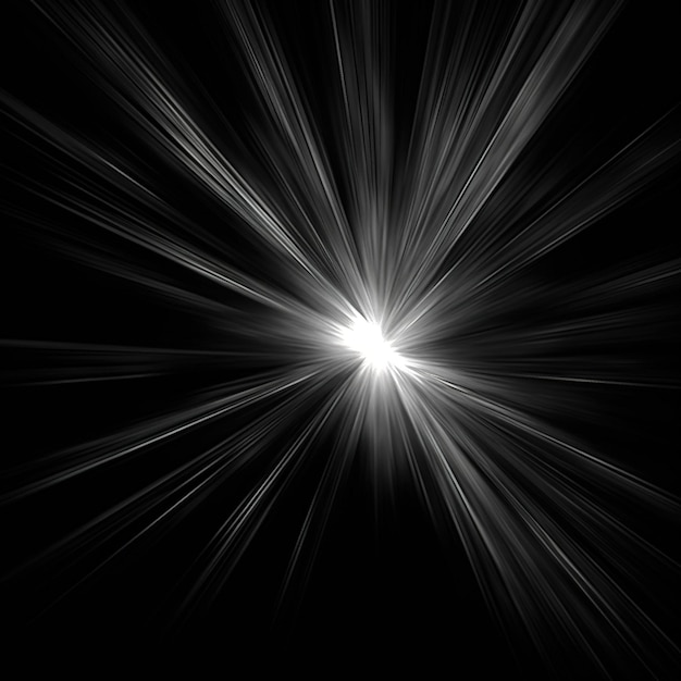 Foto zwart-wit licht strepen