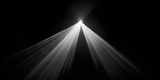 Foto zwart-wit licht strepen