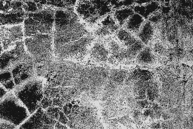 Zwart-wit overlay Bekrast papier textuur concrete textuur voor achtergrond Abstracte grunge textuur noodlijdende overlay
