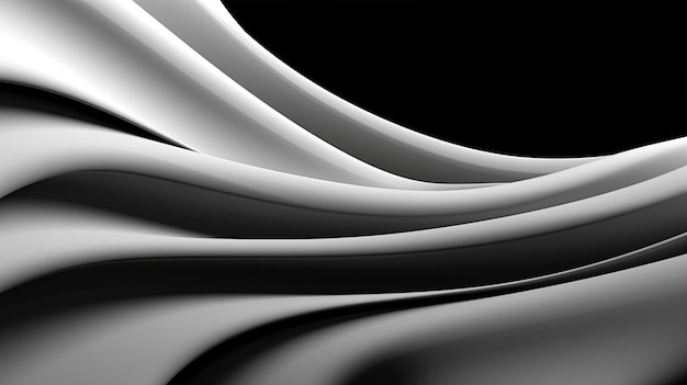 Zwart-wit zilveren abstracte achtergrond