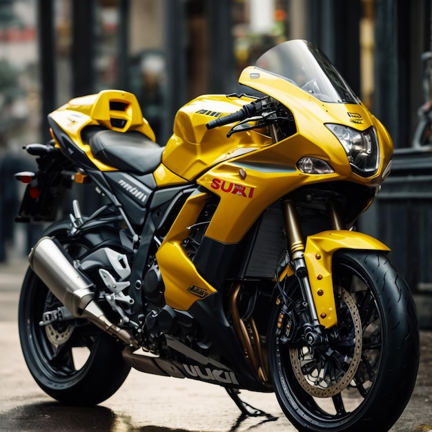 Zwart Yamaha YZF R1 Onderdeelnr. YamYZF1000 Zijaanzicht