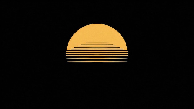 Zwarte achtergrond Donkere achtergrond en de zon zonsondergang tijd zonsopgang tijd Desktop achtergrond behang