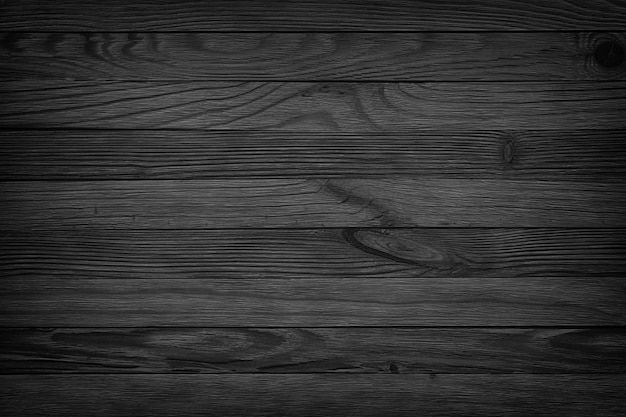 Zwarte achtergrond leeftijd houtstructuur naadloze achtergrond, donkere houten tafel