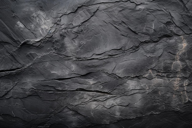 Zwarte betonnen steen textuur voor achtergrond