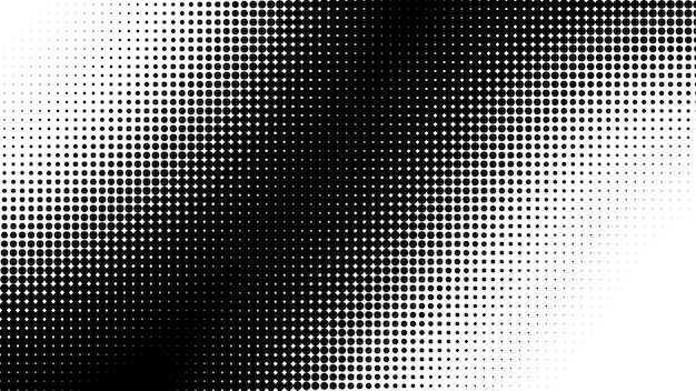 Zwarte curve witte wazige halftone achtergrond