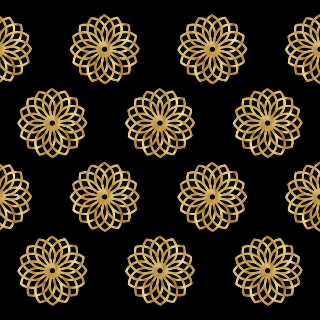 Zwarte en gouden digitale papieren achtergrond