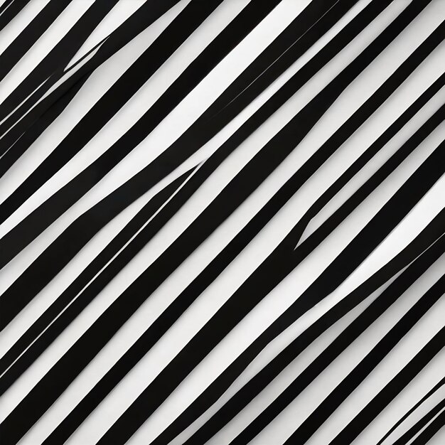 Zwarte en witte diagonale strepen patroon achtergrond