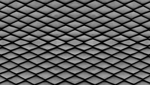 Zwarte kleur mesh patroon naadloze achtergrond