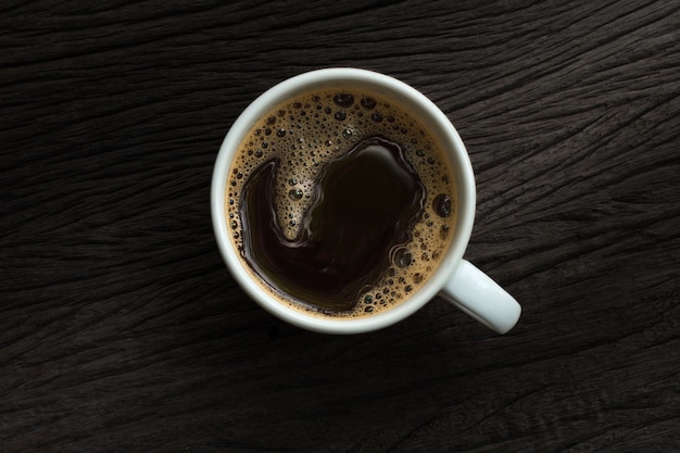 Foto zwarte koffie
