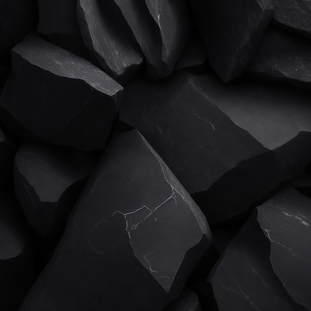 Zwarte steen textuur