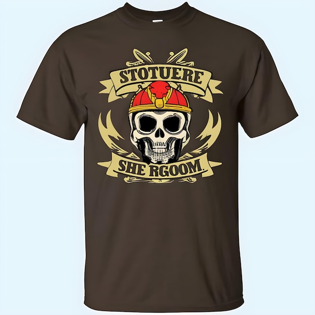 Zwarte t-shirt kunst sjabloon