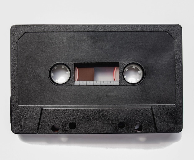 Zwarte tapecassette