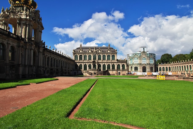 Zwinger palace in Dresden, Saxony, Germany