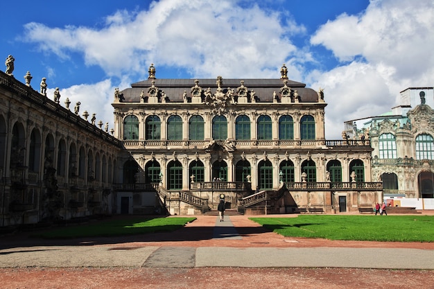 Palazzo zwinger a dresda, sassonia, germania