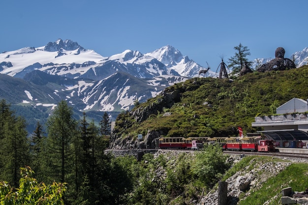 Zwitserse Alpen landschap