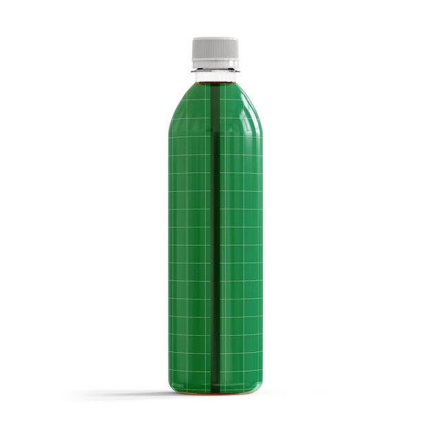 PSD 0,5l iced tea bottle mockup