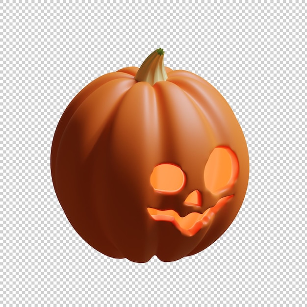 01 Halloween Pumpkin 3D Render Element