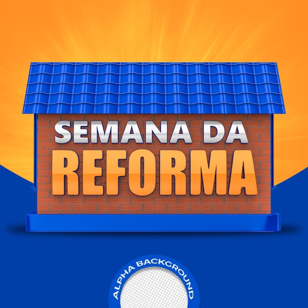 01 semana da reforma