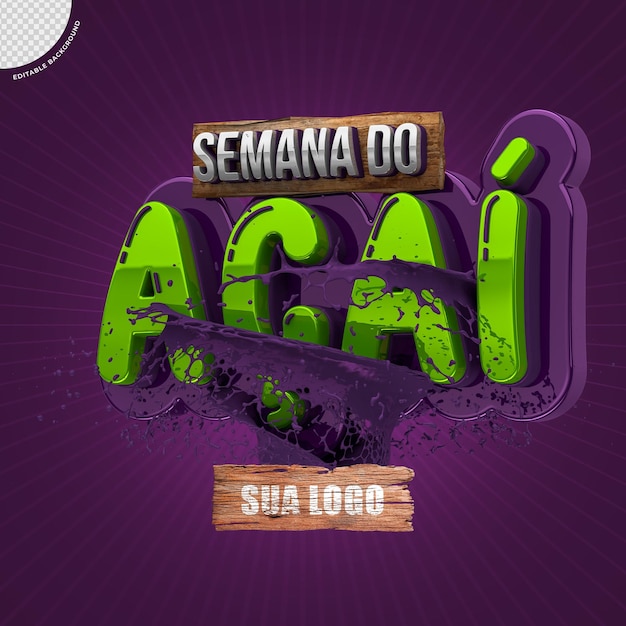 01 SEMANA DO AÇAÍ