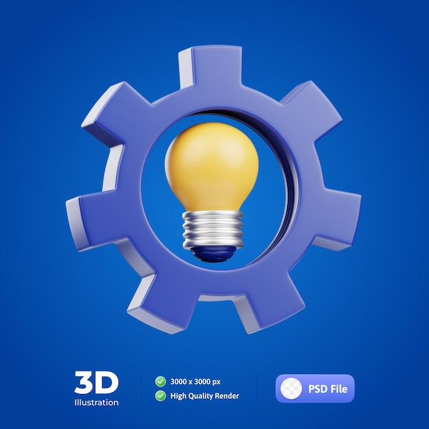 04 혁신연구소 3D 일러스트레이션