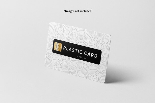 05_Mockup di carta di plastica