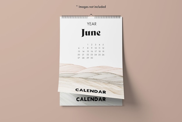 PSD 05_wall calendar mock-up