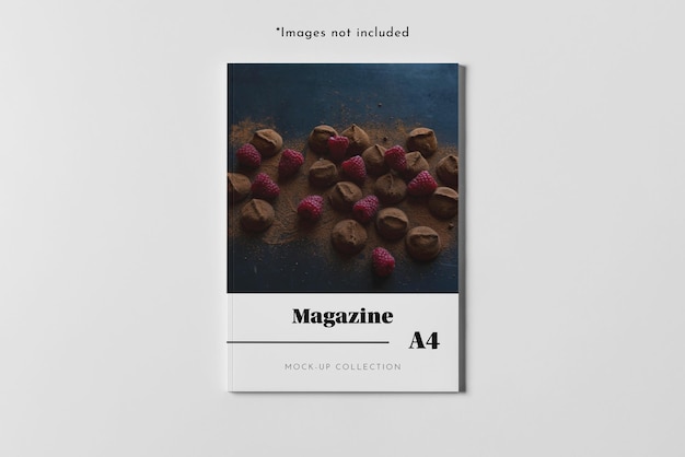 08_Food Magazine Mock-up 5_A4 Vertical