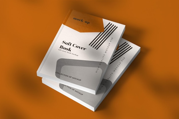 08_mockup di libro con copertina morbida