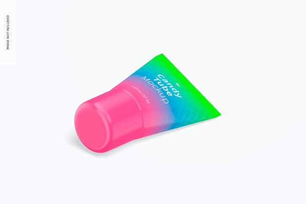 PSD 1.23 oz candy tube mockups