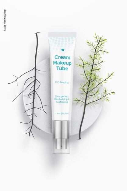 1.3 oz crème tube mockup