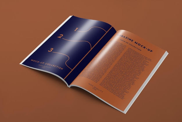 1_A4 Magazine Mock-up II