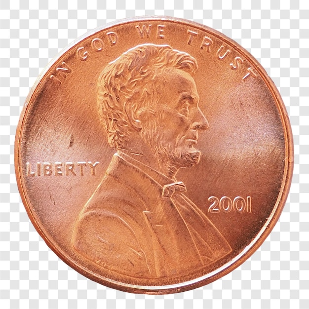 1 cent coin United States