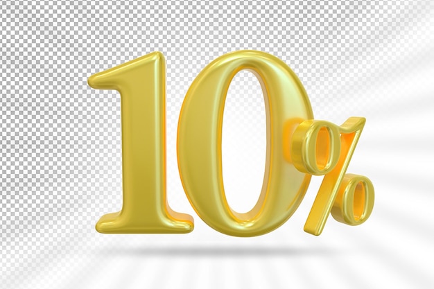 3Dで10％のゴールドオファー