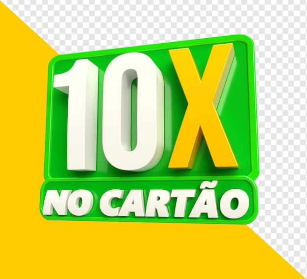 10 times on the 3d seal card in portuguese