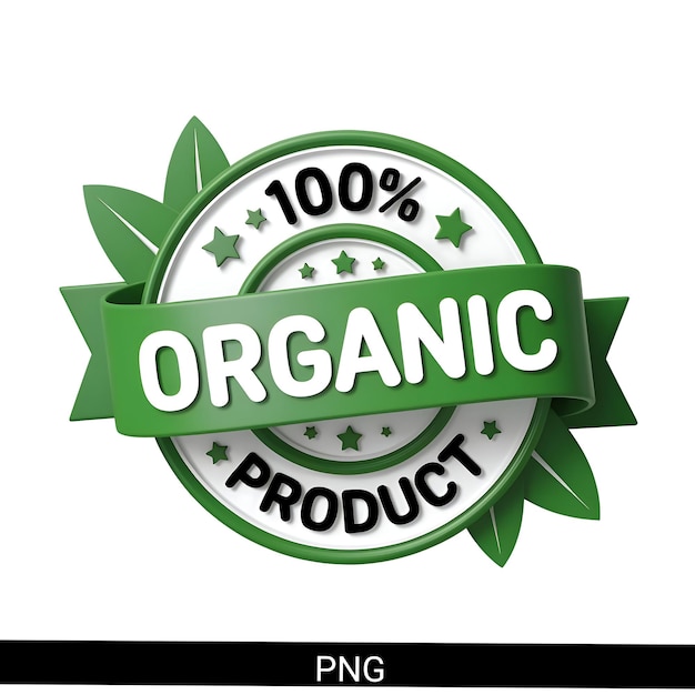 100 Odznaka produktu ekologicznego