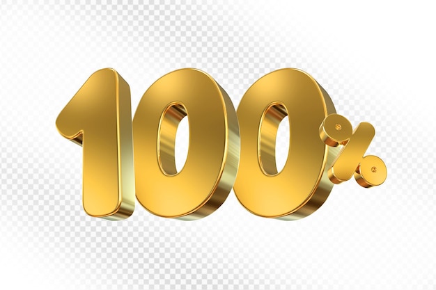 100% 골든 오퍼 3D