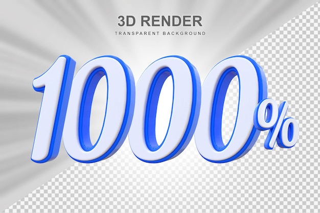 Sconto del 1000% sulla vendita 3d