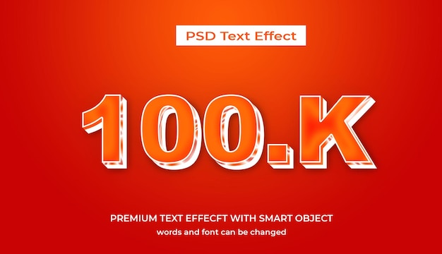 100k editable text effect 3d traditional cartoon template style