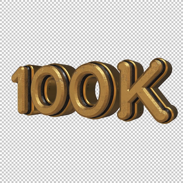 100k Procent Renderowania 3d