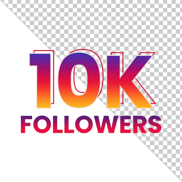 10k フォロワー ソーシャル メディア レタリング instagram