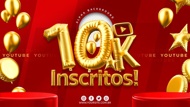 10k iscritti youtube