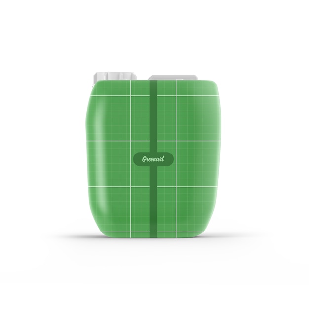 PSD 10l hdpe jerry can mockup