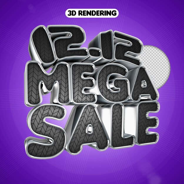 12 12 mega vendita rendering 3d