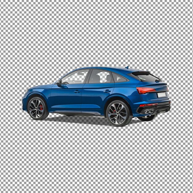 PSD 14 of 32 images set of 360 degree blue suv car