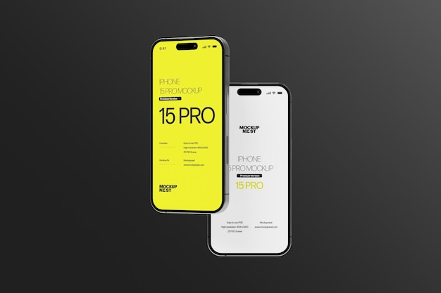 PSD 15 mockup telefonu pro