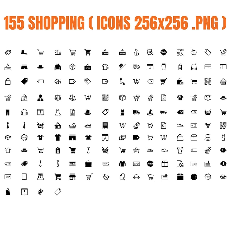 PSD 155 ikony zakupów png 256x256