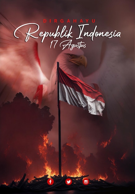 17 agosto 1945 giorno dell'indipendenza dell'indonesia