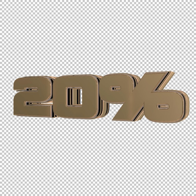 20% 3d 렌더링