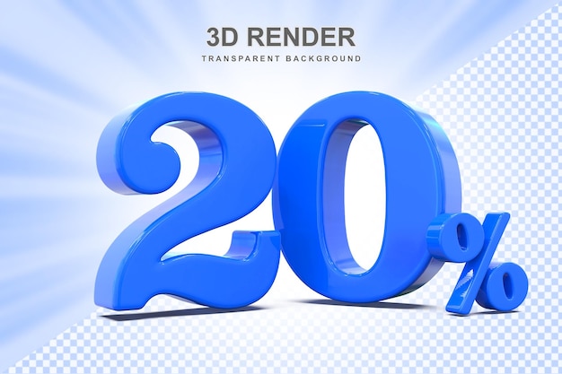 20 procent niebieskiej oferty w 3D